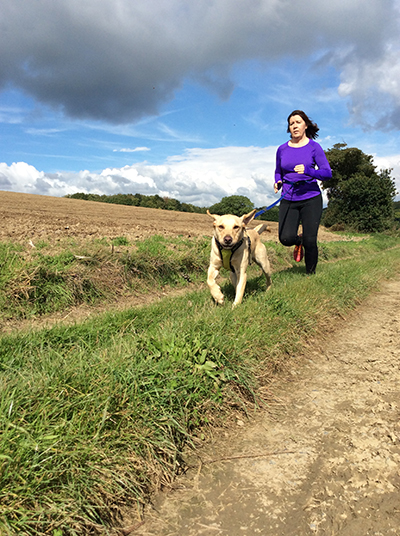 Leigh and Bob Cani Cross